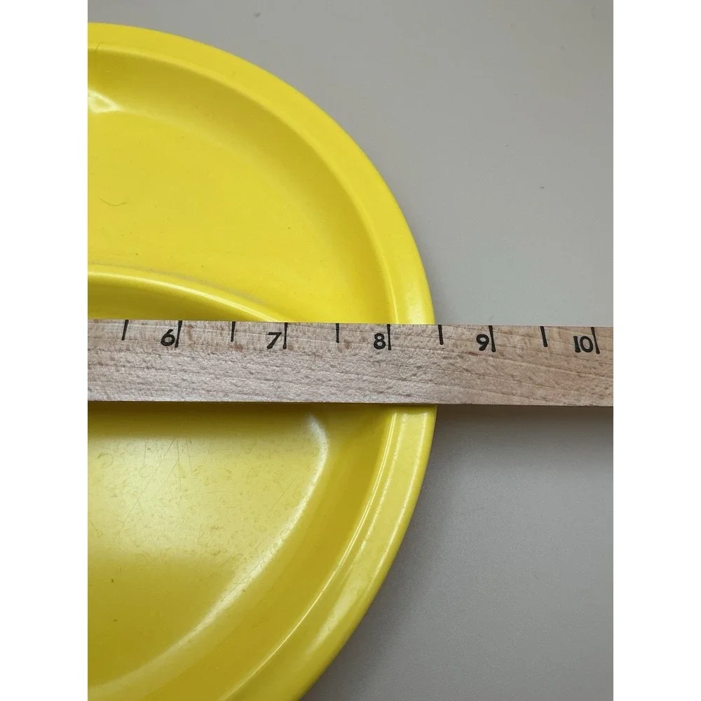 Halloween‎ Mummy & Spider Plate & Matching Yellow Divided Toddler Plate